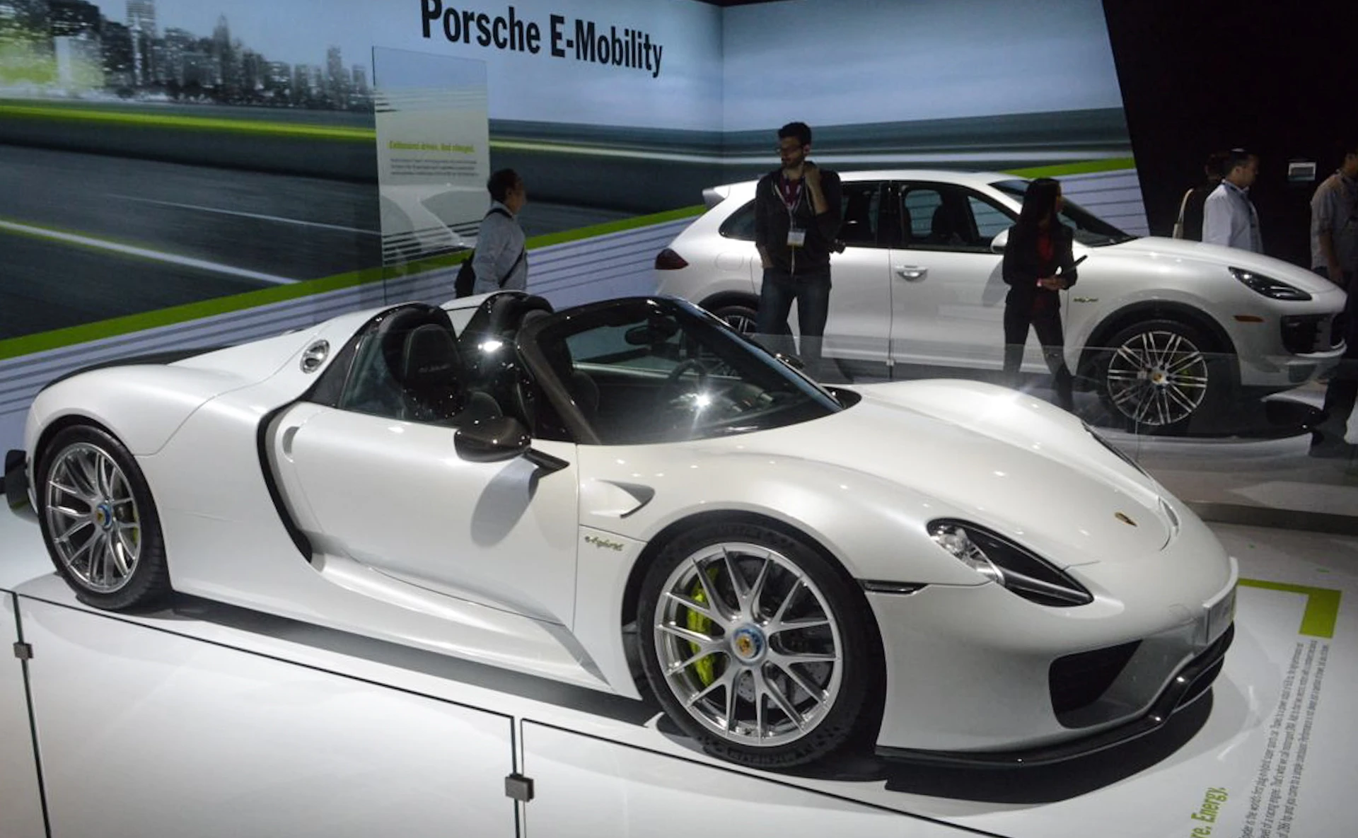 The Porsche 918 Spyder isn't new, but it's still one of our favorite cars to add to an album (Photo: C.C. Weiss/Gizmag.com)