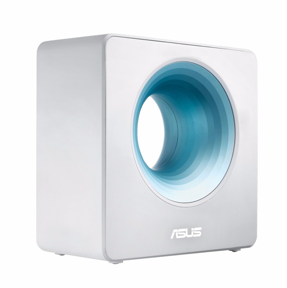 The Asus Blue Cave 802.11ac router looks like it's come straight from Dyson's research lab