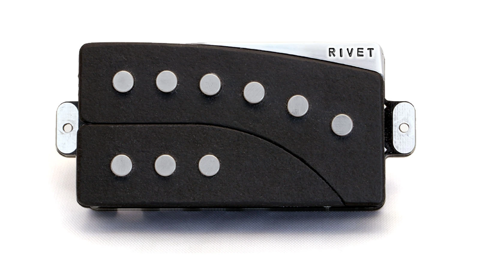 The mini-coils in the Rivet 63 neck pickup can boost the bottom end of a guitar's output