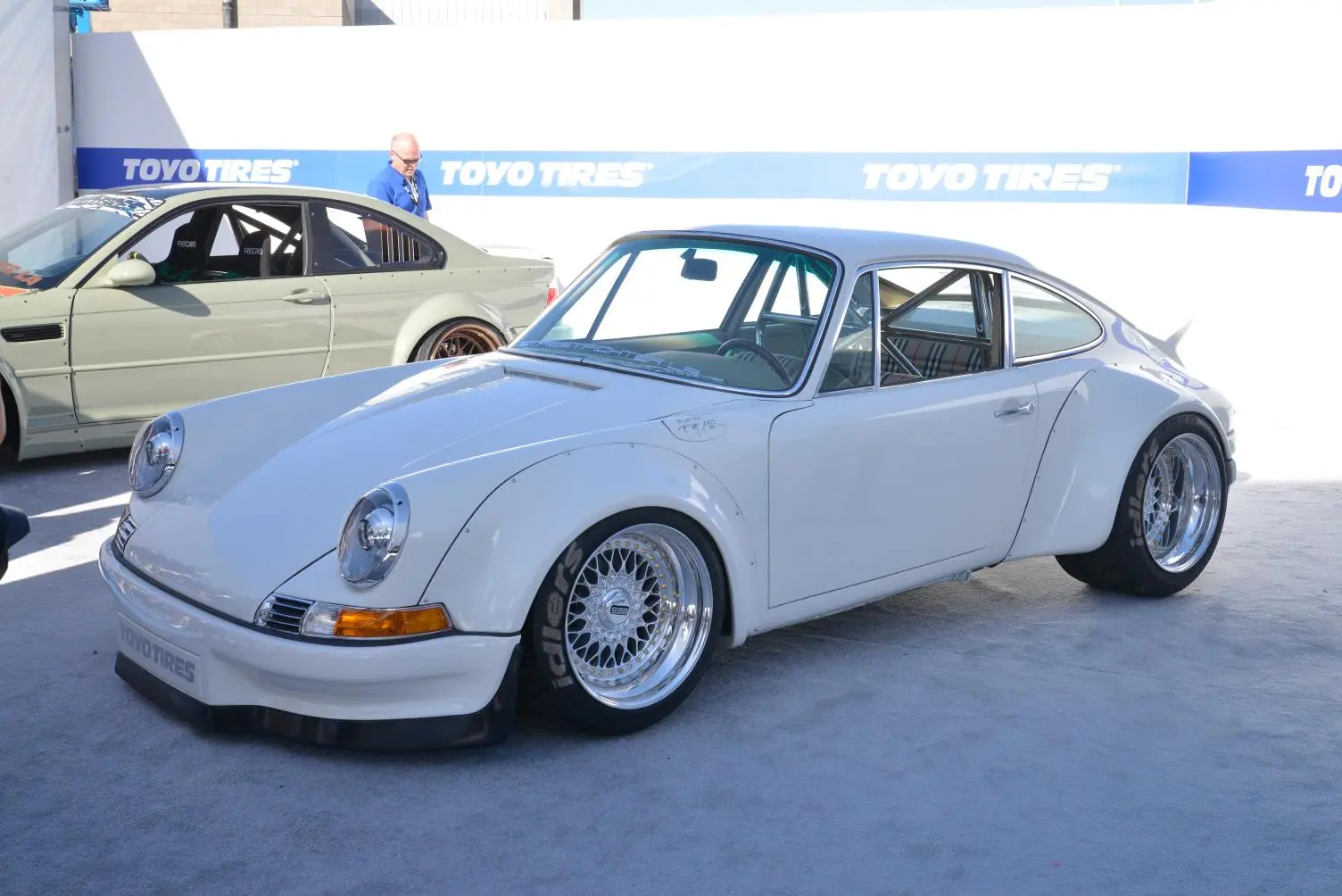 No shortage of Porsches on show