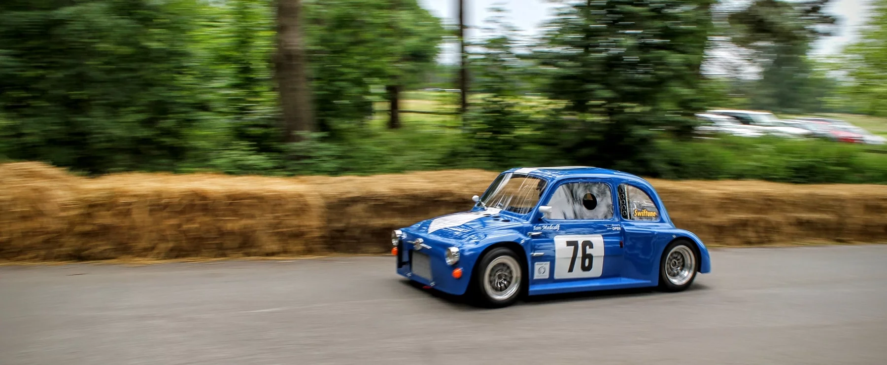 1978 Fiat 500 driven by Ian Metcalf