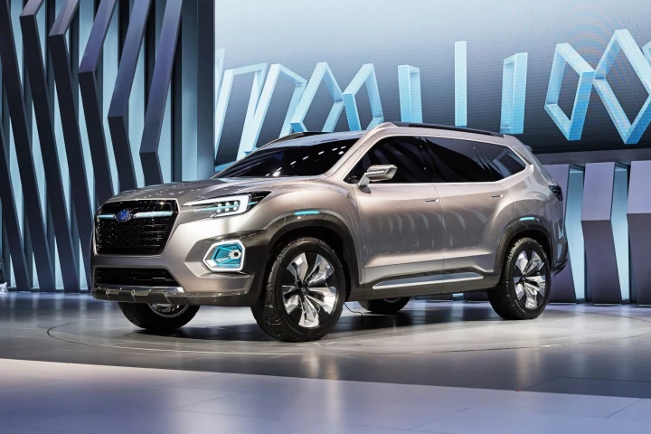 Subaru launched the Viziv-7 at the Los Angeles Motor Show