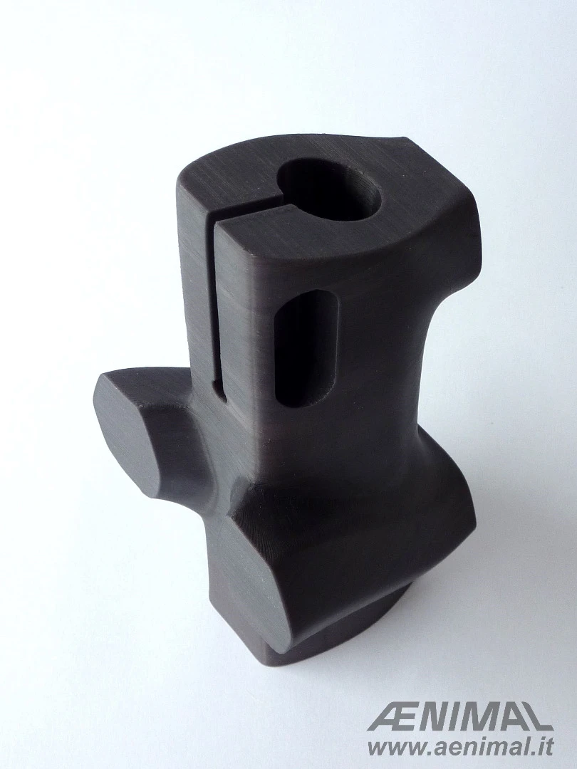A 3D-printed component of the Aenimal Bhulk frame