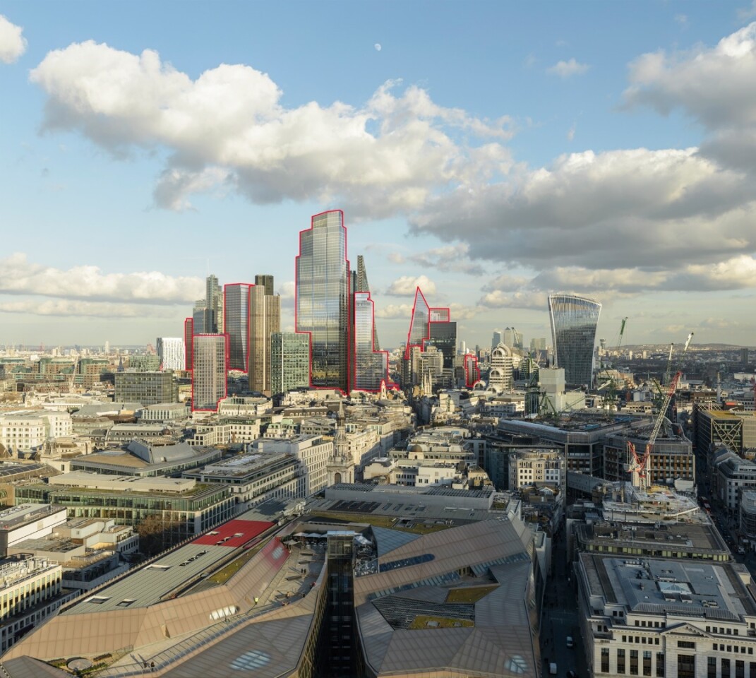 The proposed 1 Undershaft will become the tallest building in the City of London