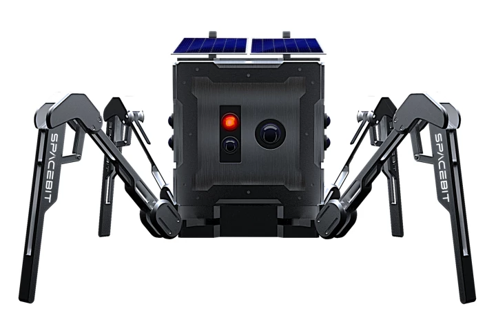 Spacebit's Walking Rover is designed to walk and even jump in the low lunar gravity