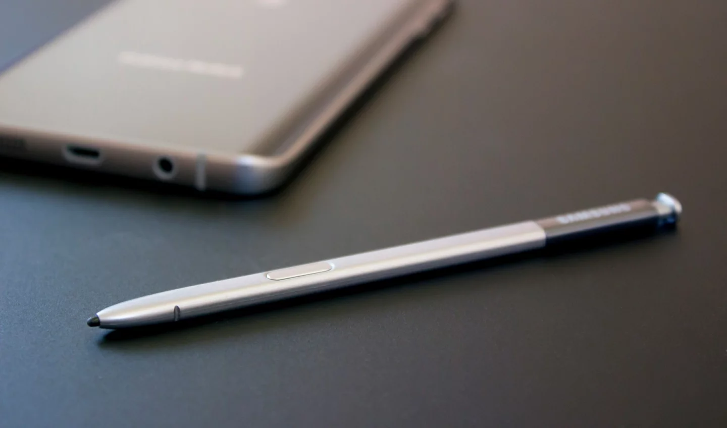 The S Pen stylus in Samsung's latest pen-based phablet, the Note 5