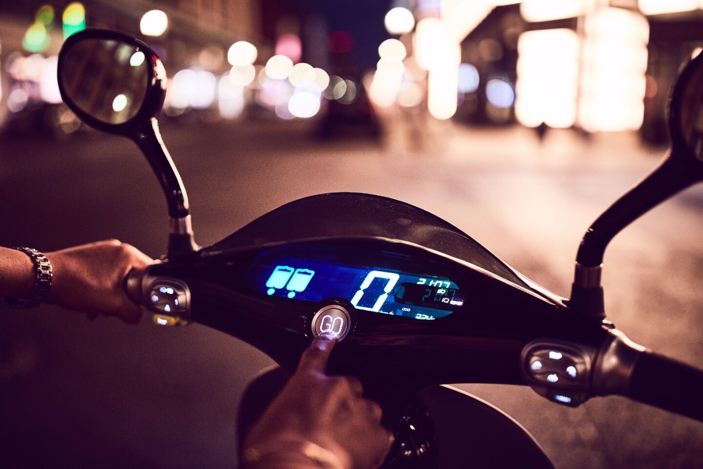 An Android smartphone is all it takes to book and ride a Gogoro electric scooter in Coup's business network