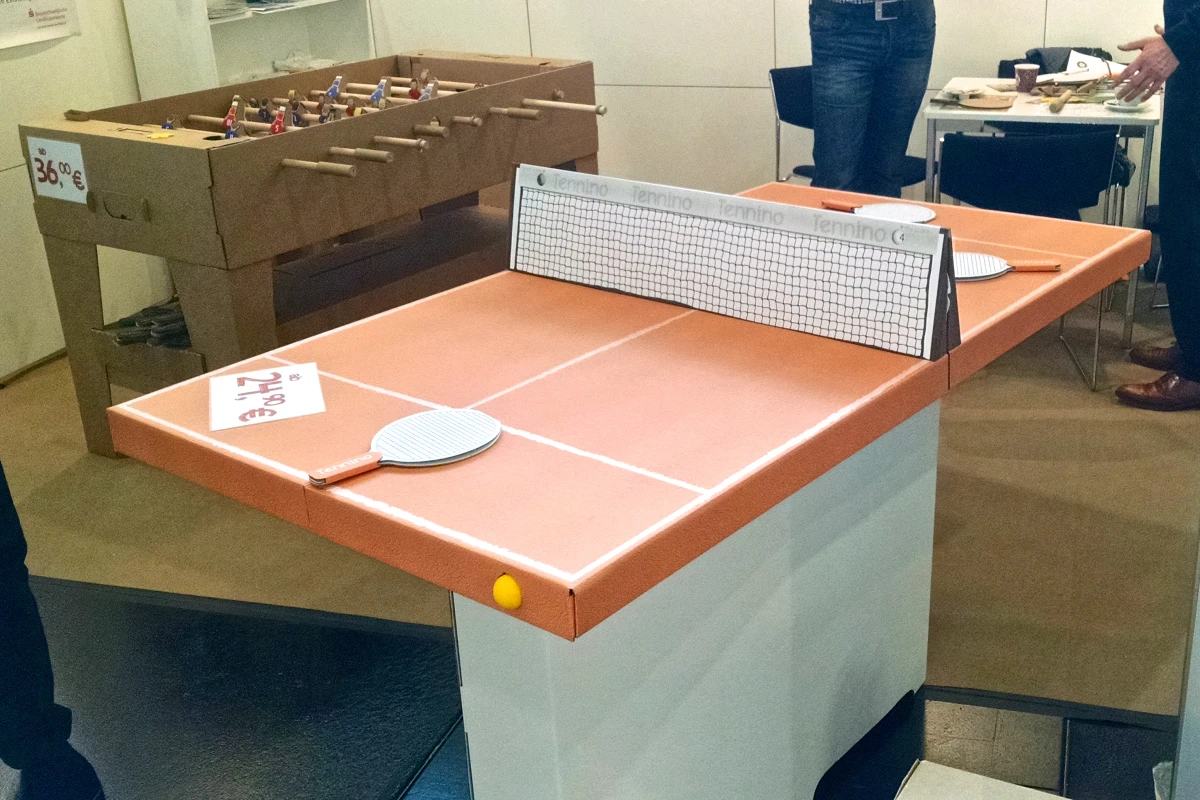 Kickpack has developed light, affordable cardboard versions of two timeless games (Photo: C.C. Weiss/Gizmag)