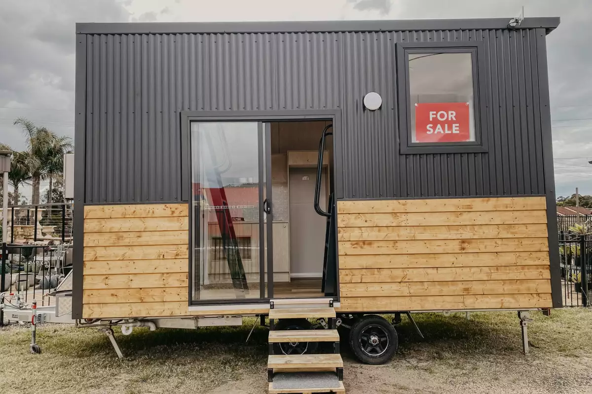 The Beau River Tiny House is an extra compact tiny house that can sleep up to six people, at a squeeze