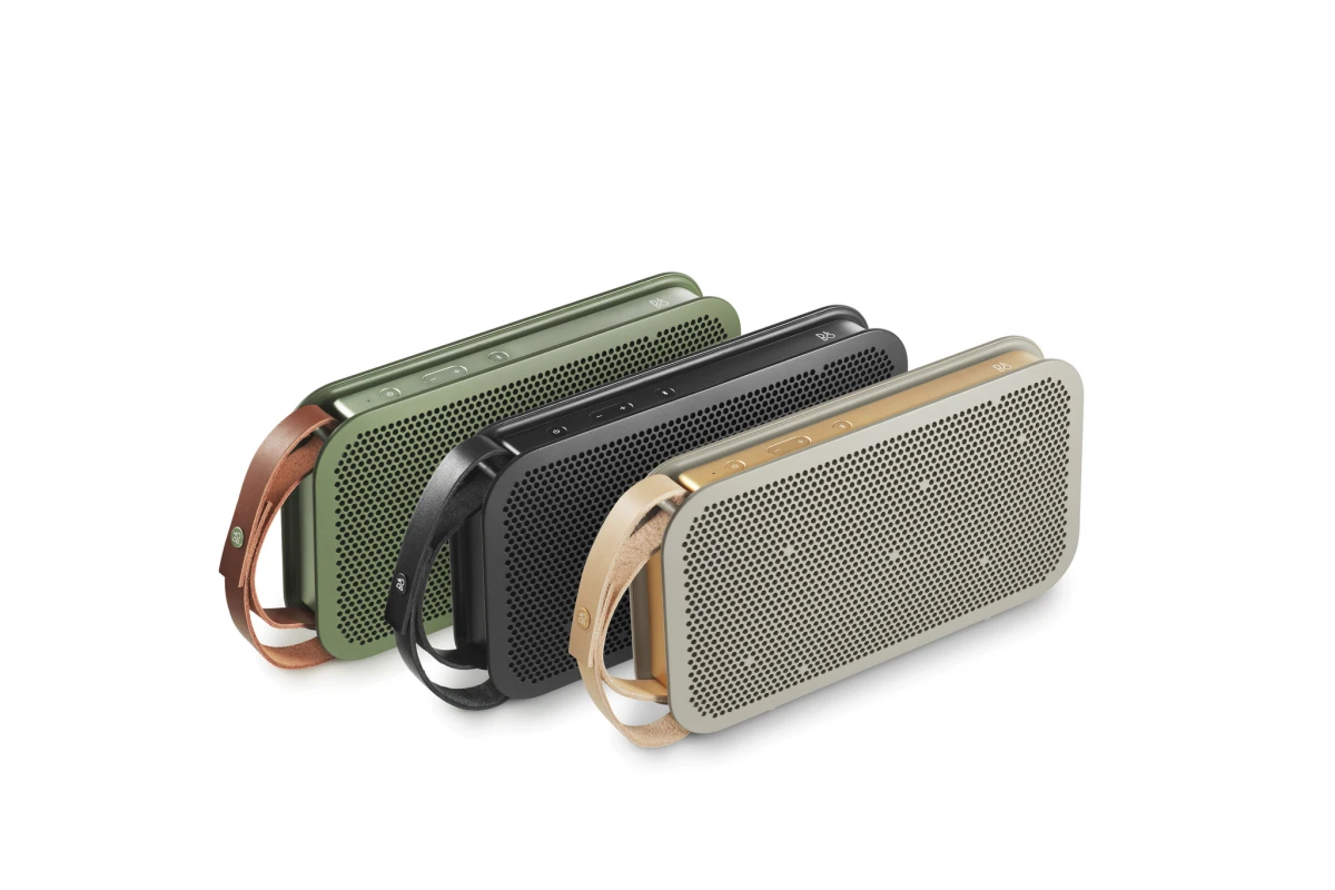 The BeoPlay A2 is Bang & Olufsen's first portable Bluetooth speaker