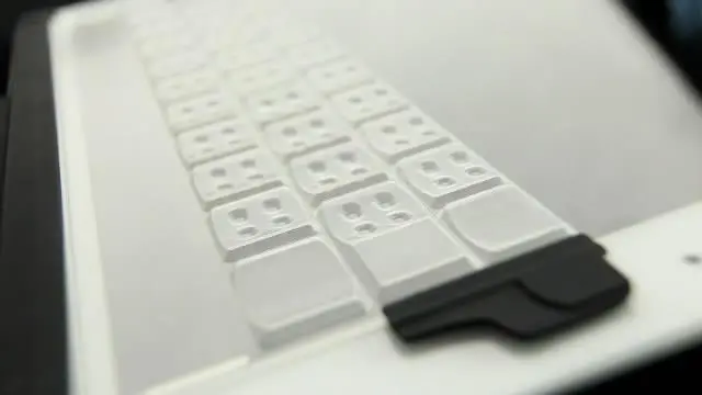 The keys have been reinforced with micro-structures to give the product some resistance against key strikes