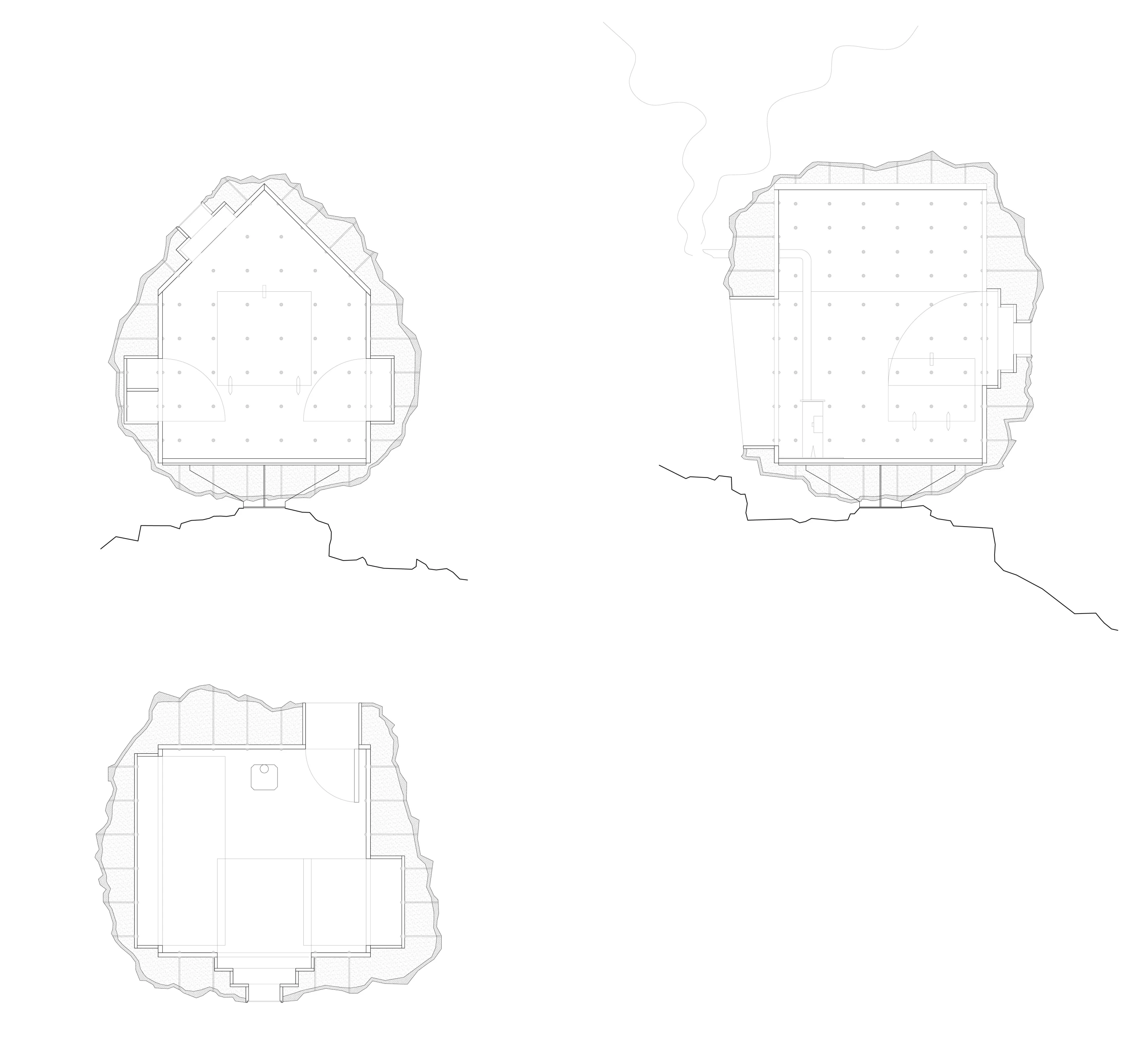 Architects plans for the shelter (Image: Bureau A)