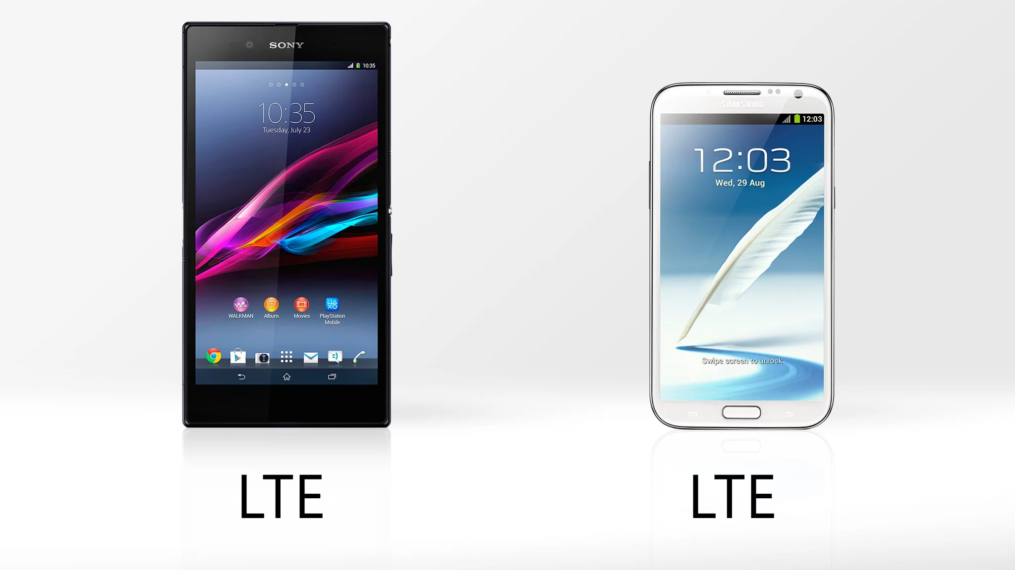 Both devices will use LTE, provided your carrier provides it