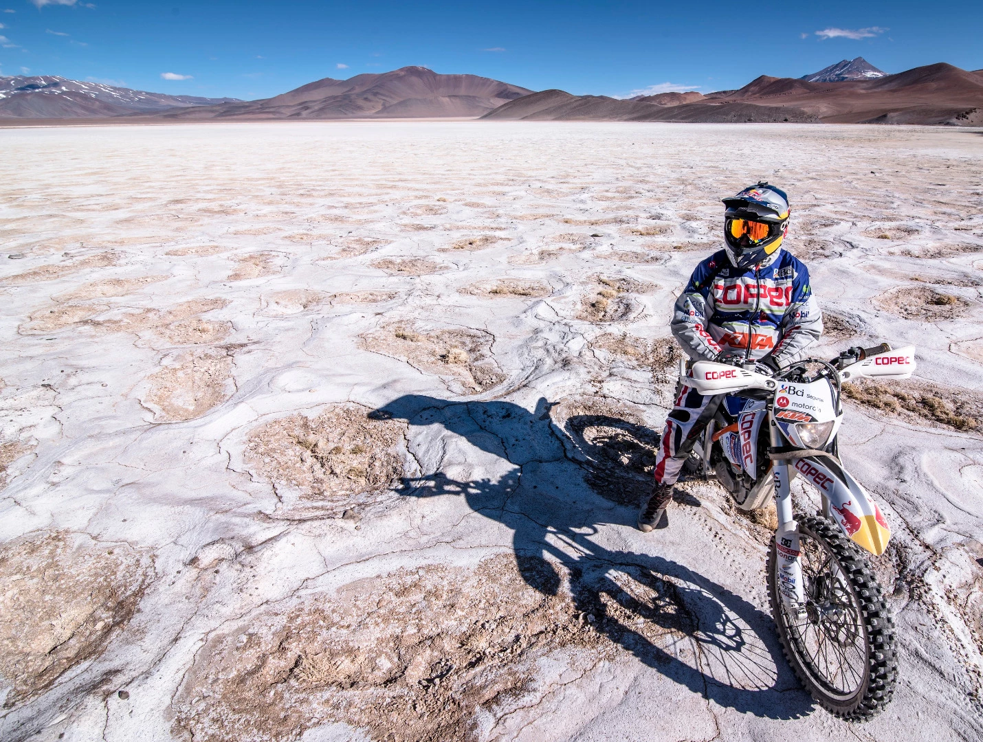 The experience gained in Rally Raid races was put to good use by KTM's Francisco Lopez