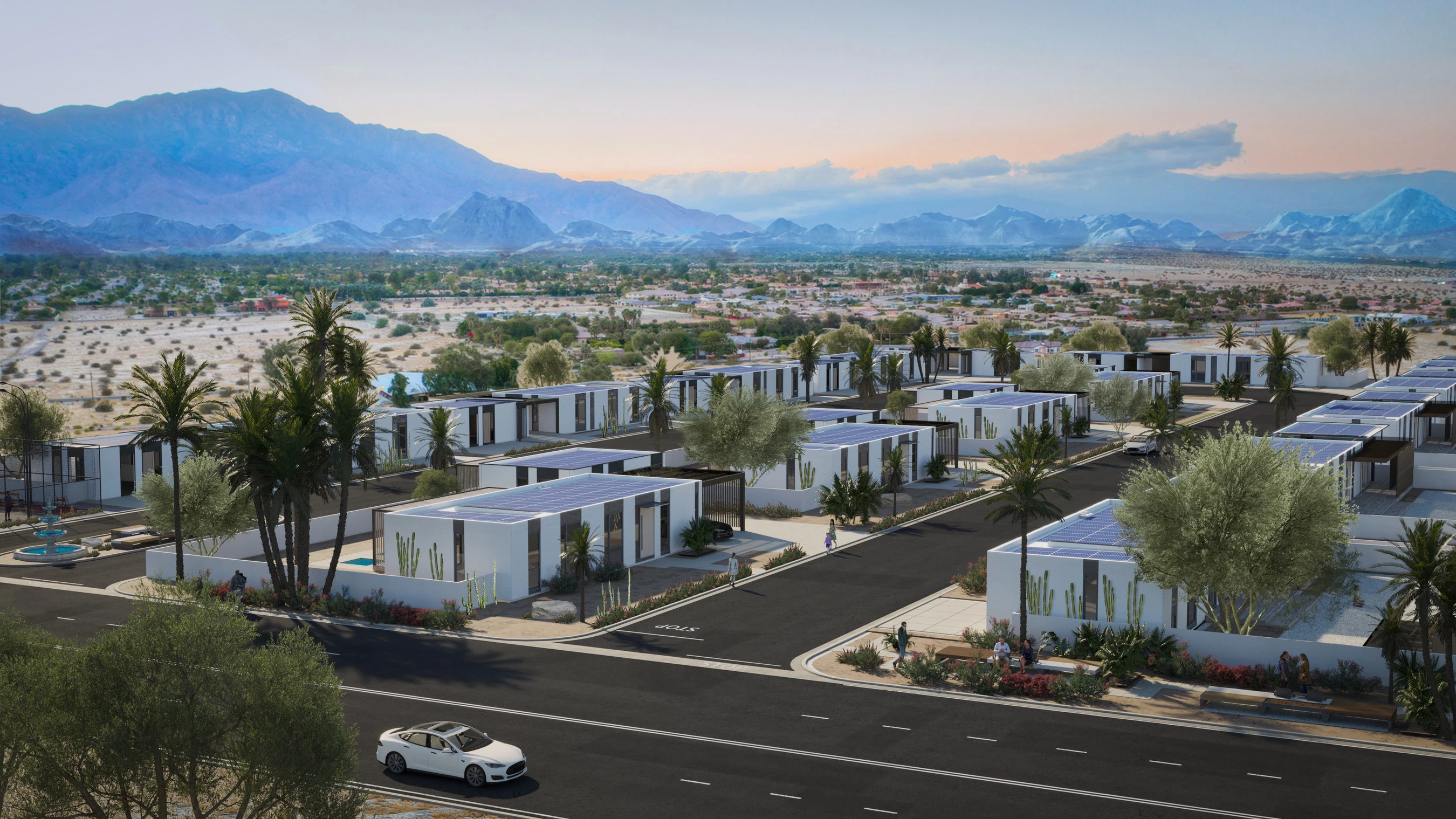 Mighty Buildings is putting together a community of 3D-printed homes in California it says will be net zero energy thanks to rooftop solar