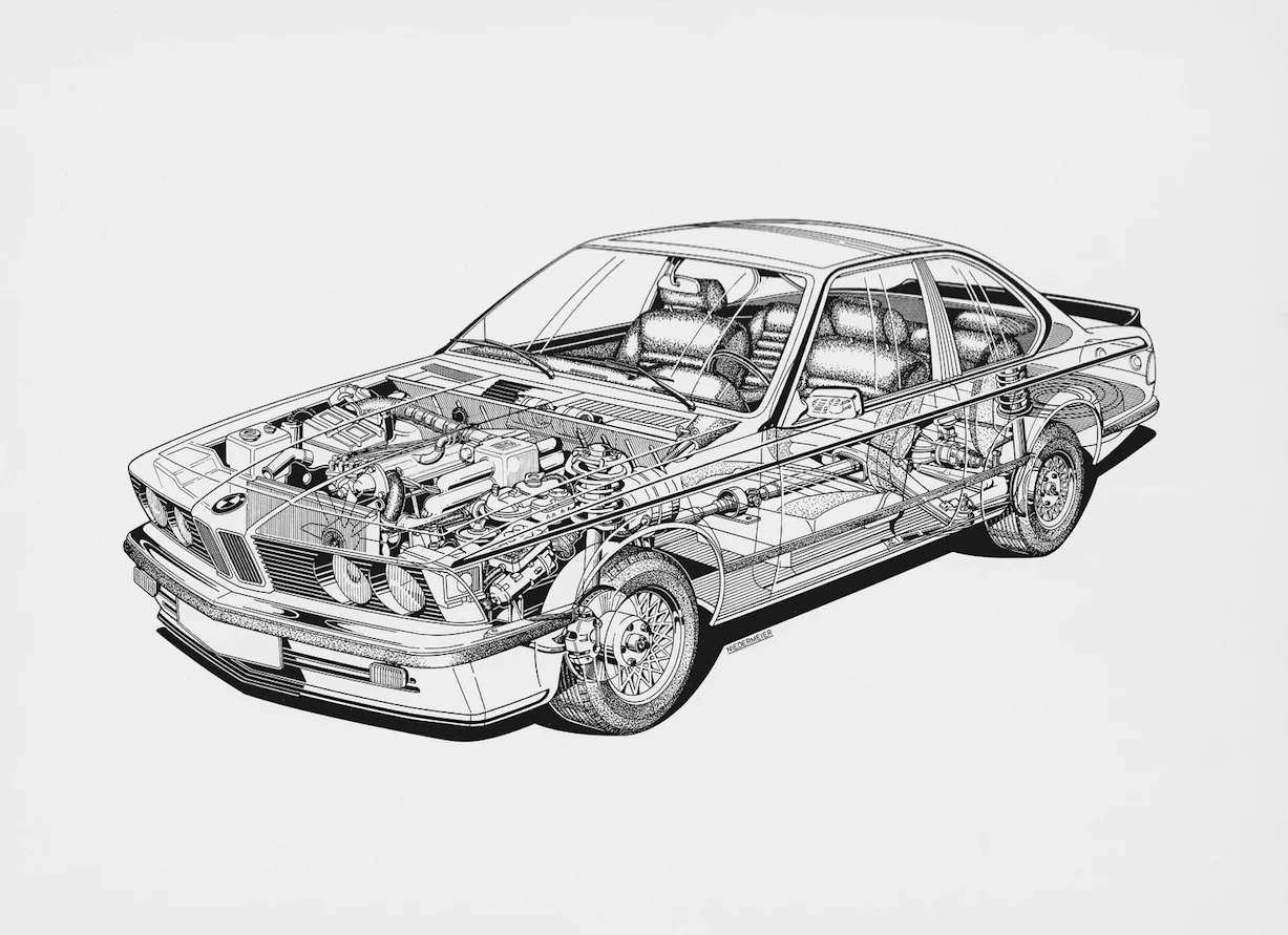 A closer look under the skin of the 6 Series