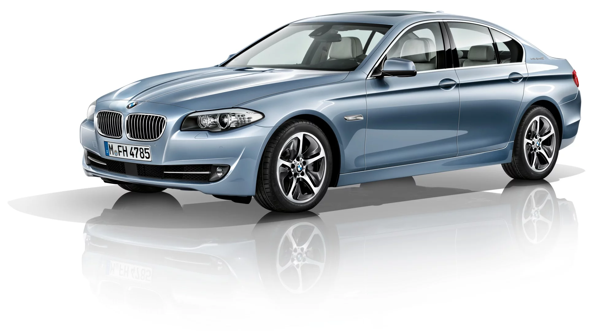 The ActiveHybrid 5 is BMW's first 5 Series hybrid vehicle