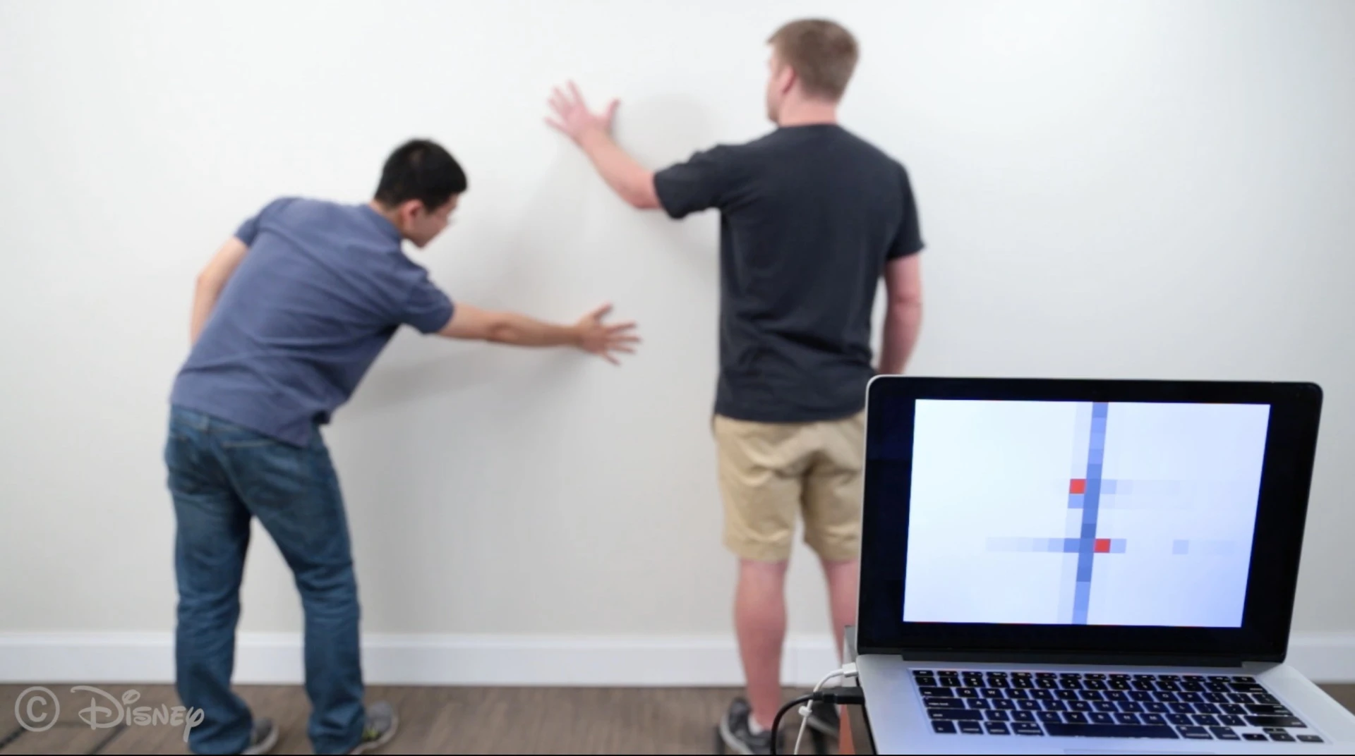 Researchers at CMU and Disney Research have come up with a way to turn regular dumb walls into smart ones