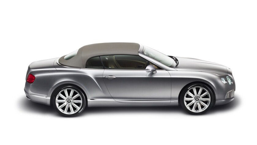 The 2012 Bentley Continental GTC