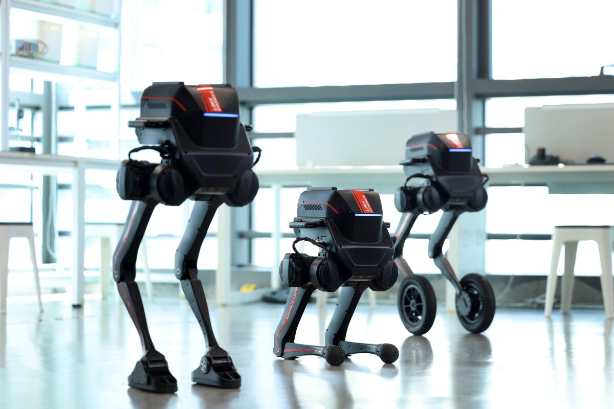 How would you feel about owning your own AT-ST walker from Star Wars: Return of the Jedi? The newly announced Tron 1 biped robot is the next best option. It's slightly smaller than a walker, and unfortunately, there's no riding inside it.