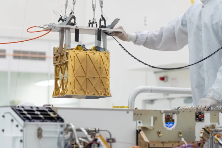 The Moxie unit is capable of turning Martian air into breathable oxygen