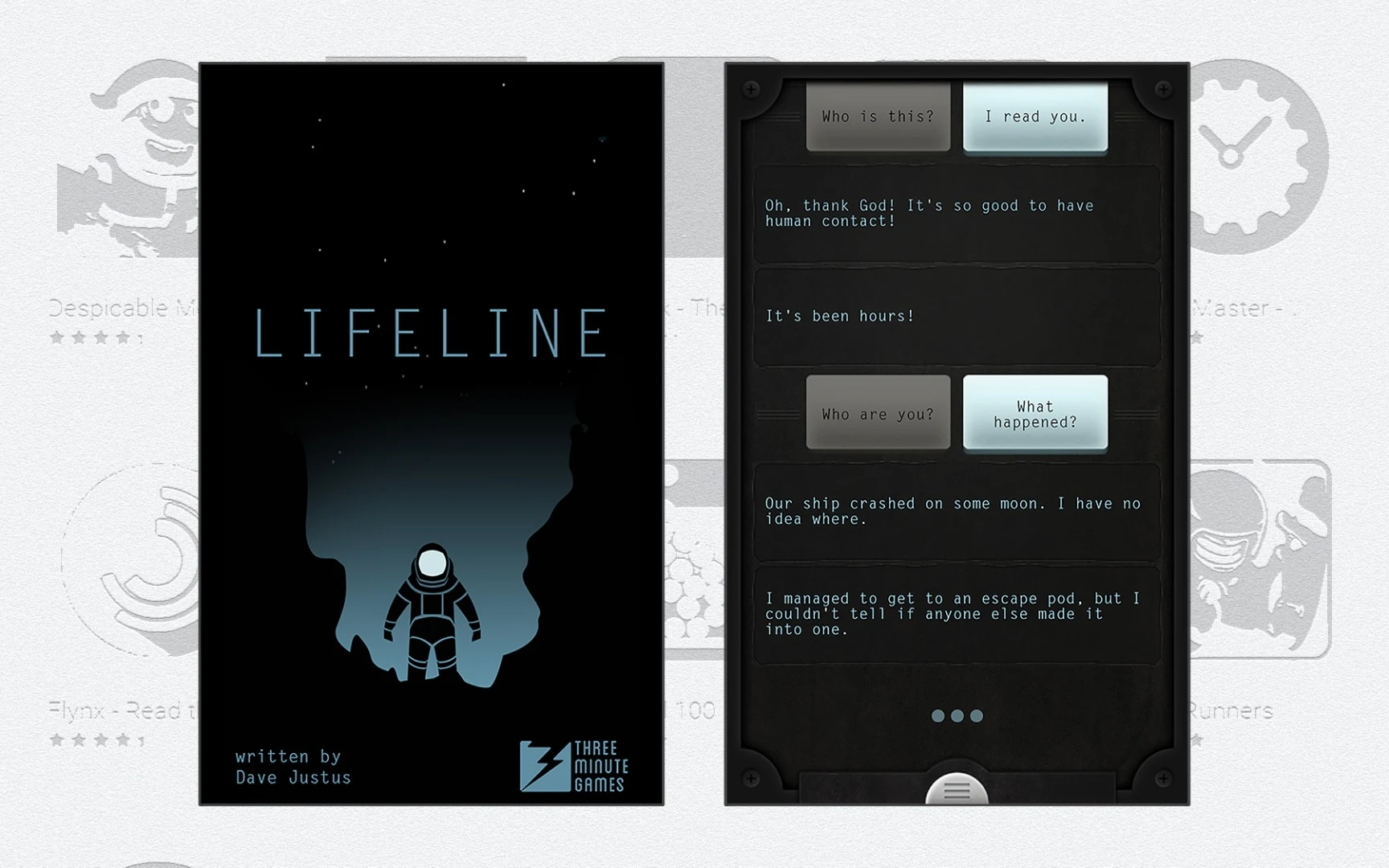 Lifeline plays out in real time