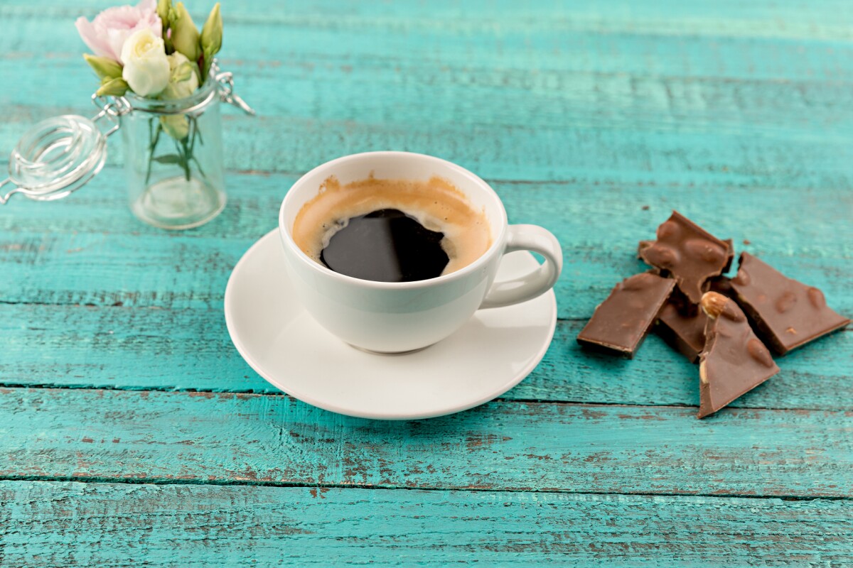 Coffee seems to suppress bitter flavors in other foods and enhance perceptions of sweetness