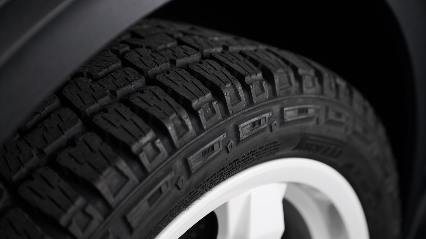 Special Pirelli all-terrain feature a knobby design and fortified build