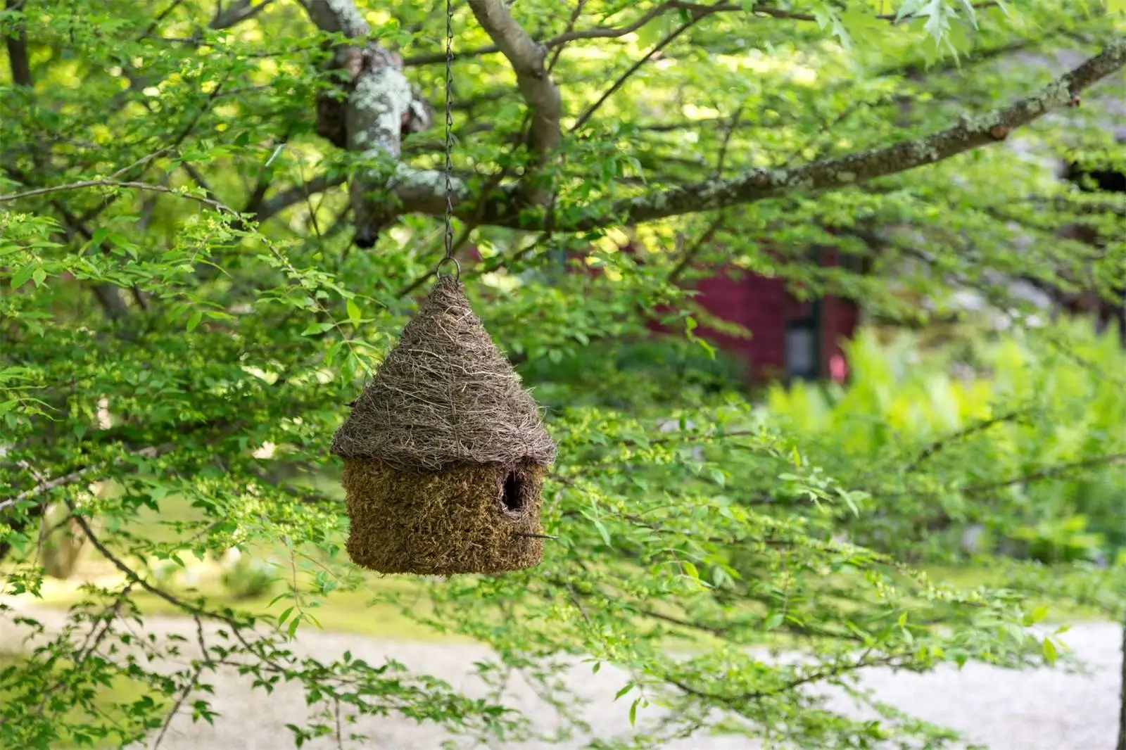 The four acre landscaped gardens surrounding the Tyringham Gingerbread House estate boast bridges, brooks and blossoms
