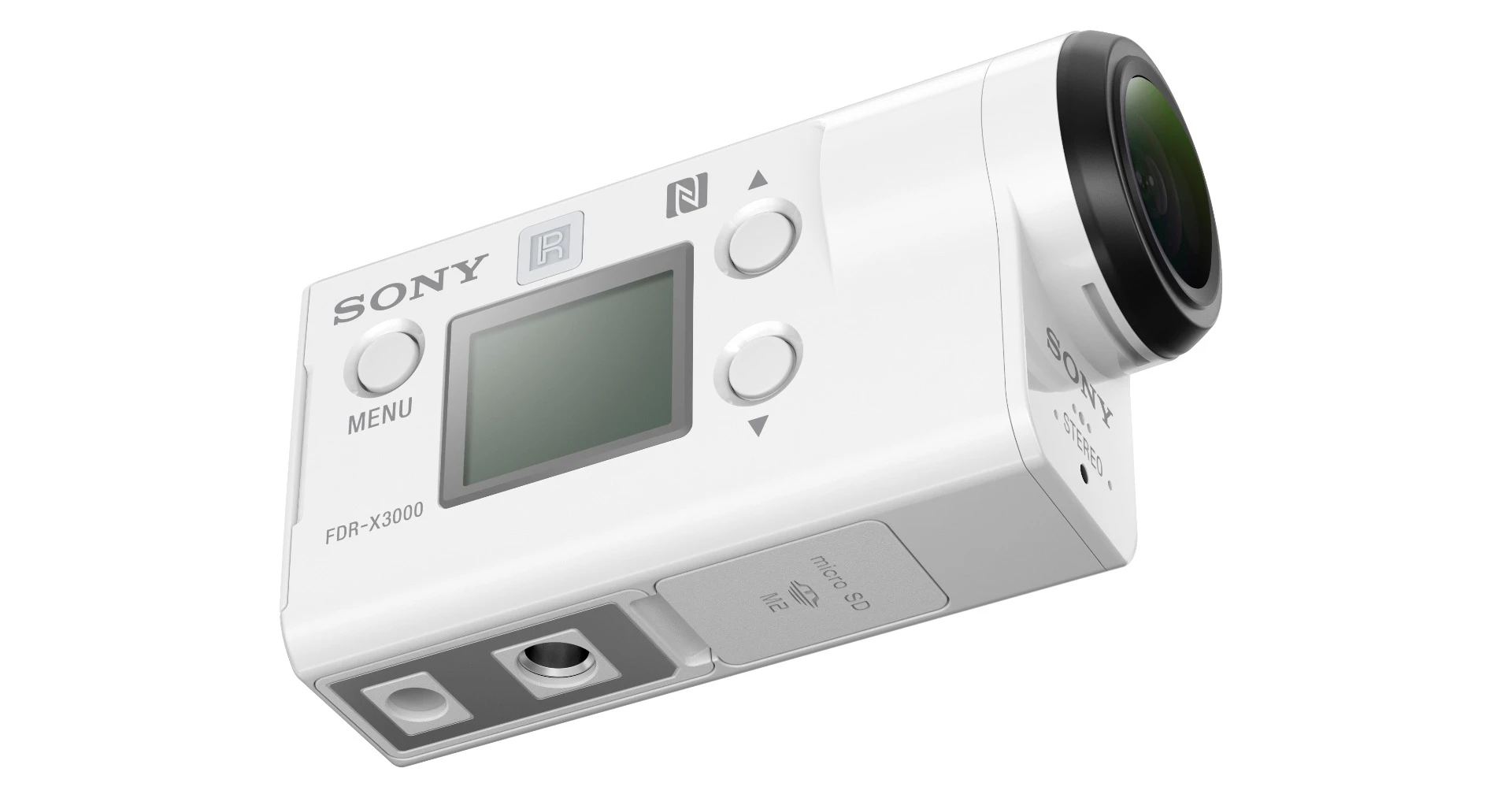 The Sony FDR-X3000 4K action camera is splash-proof