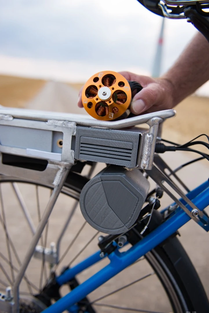 The ConoDrive is powered by a 250W motor