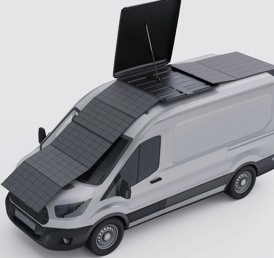 Beyond just electrical vehicles, an expandable rooftop solar box could be useful for others, including RVers ... so long as you could find room amidst the skylights, air conditioners, roof racks, rooftop tents, cargo boxes, etc.