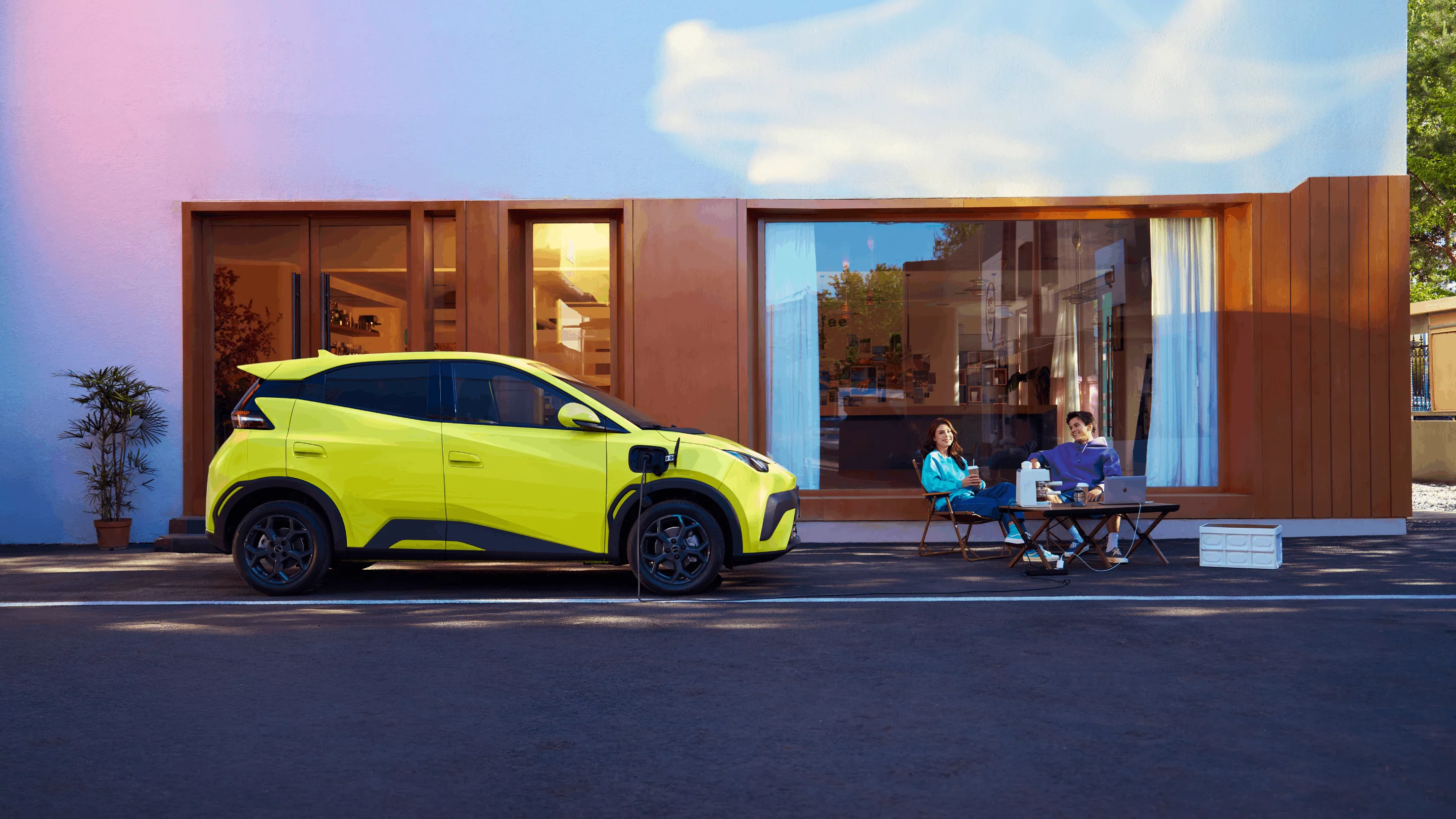 The Atto 1 runs on the e-Platform 3.0 architecture and Blade Cell LFP battery technology