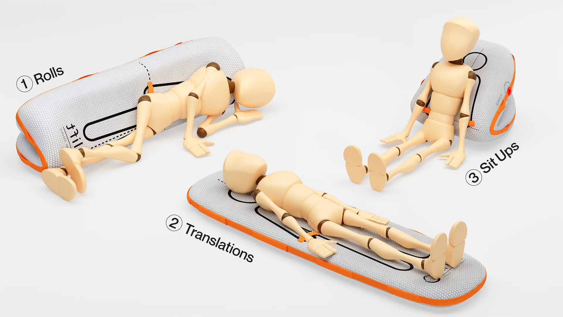 Designed to assist three key patient movements