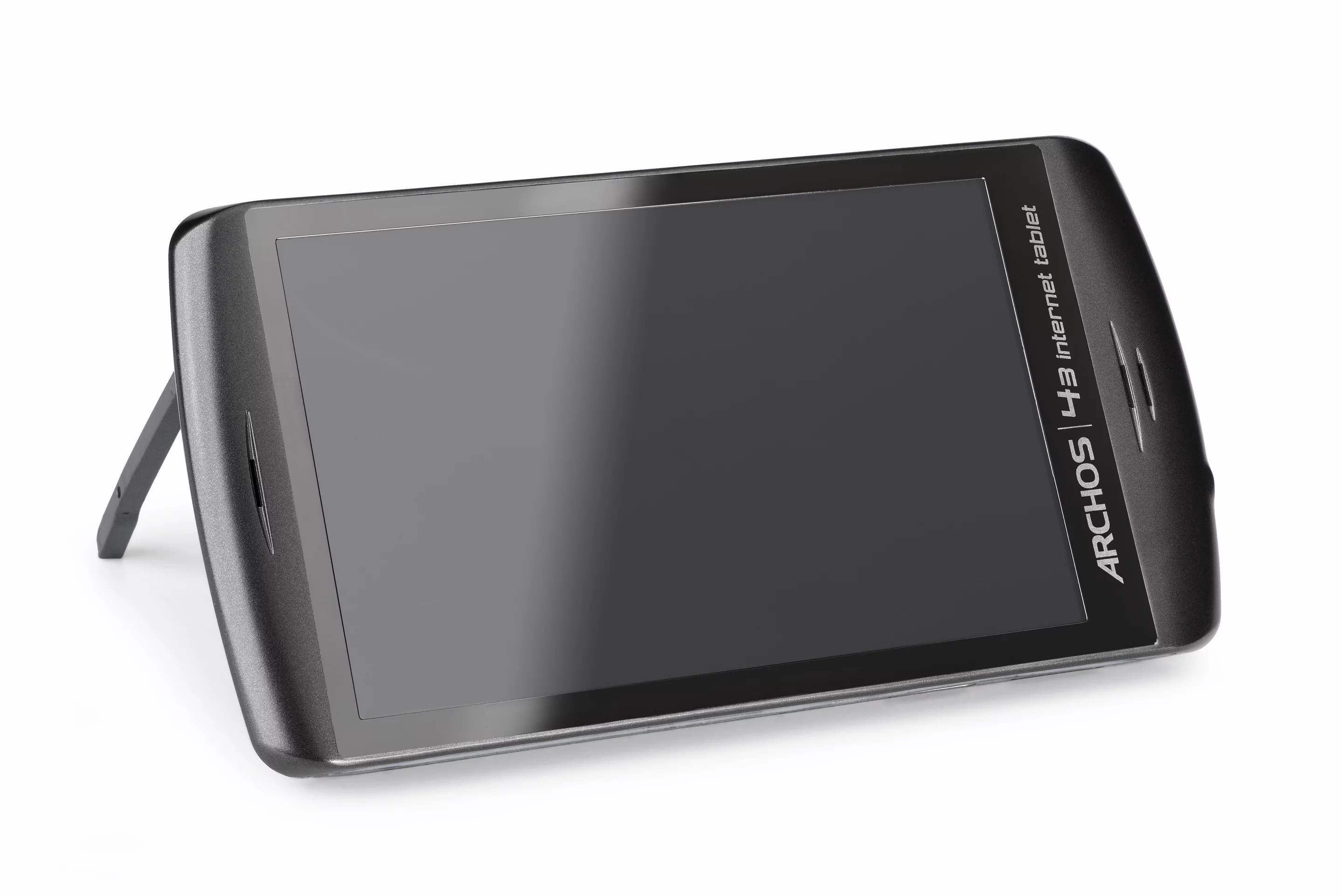 The Archos A43 has a built-in kickstand