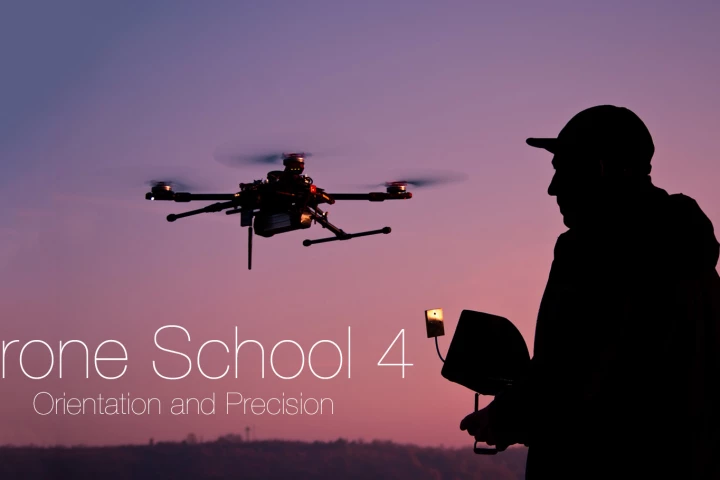 Precision and orientation are the name of the game at Drone School 4. Learn how to fly a quadcopter drone safely and precisely.