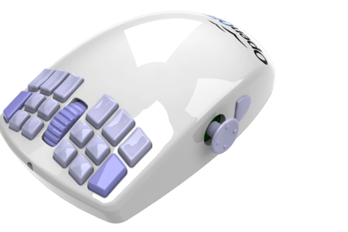 The OpenOfficeMouse from WarMouse is an 18-button mouse complete with analog joystick which supports up to 52 key commands