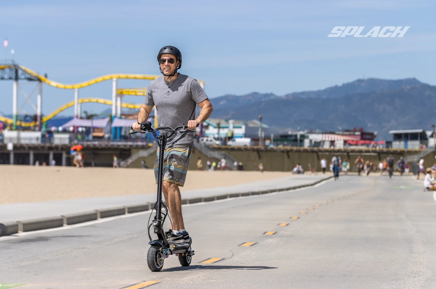 The Titan electric scoot can sprint to 30 mph in under four seconds