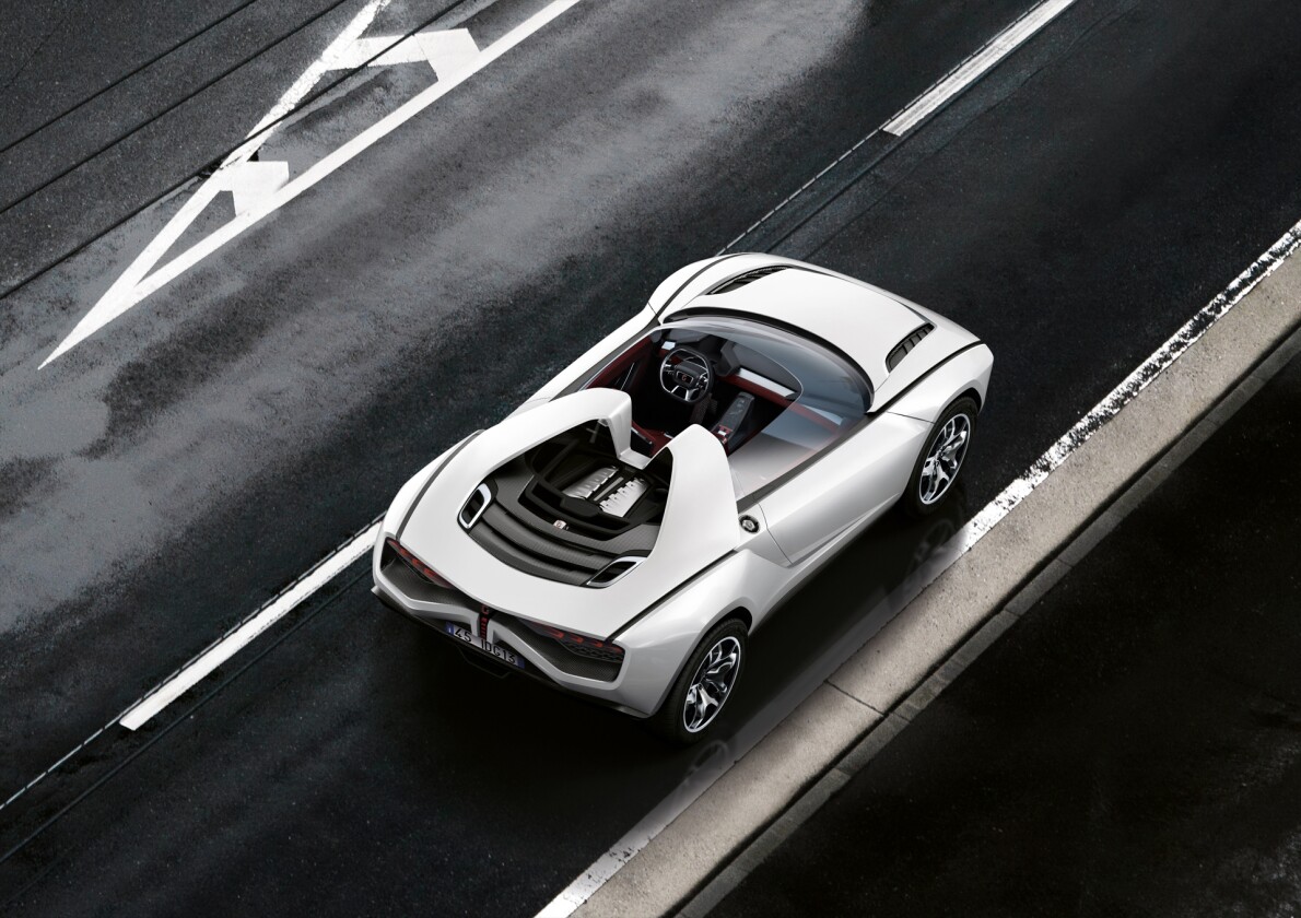 The Giugiaro Parkour roadster