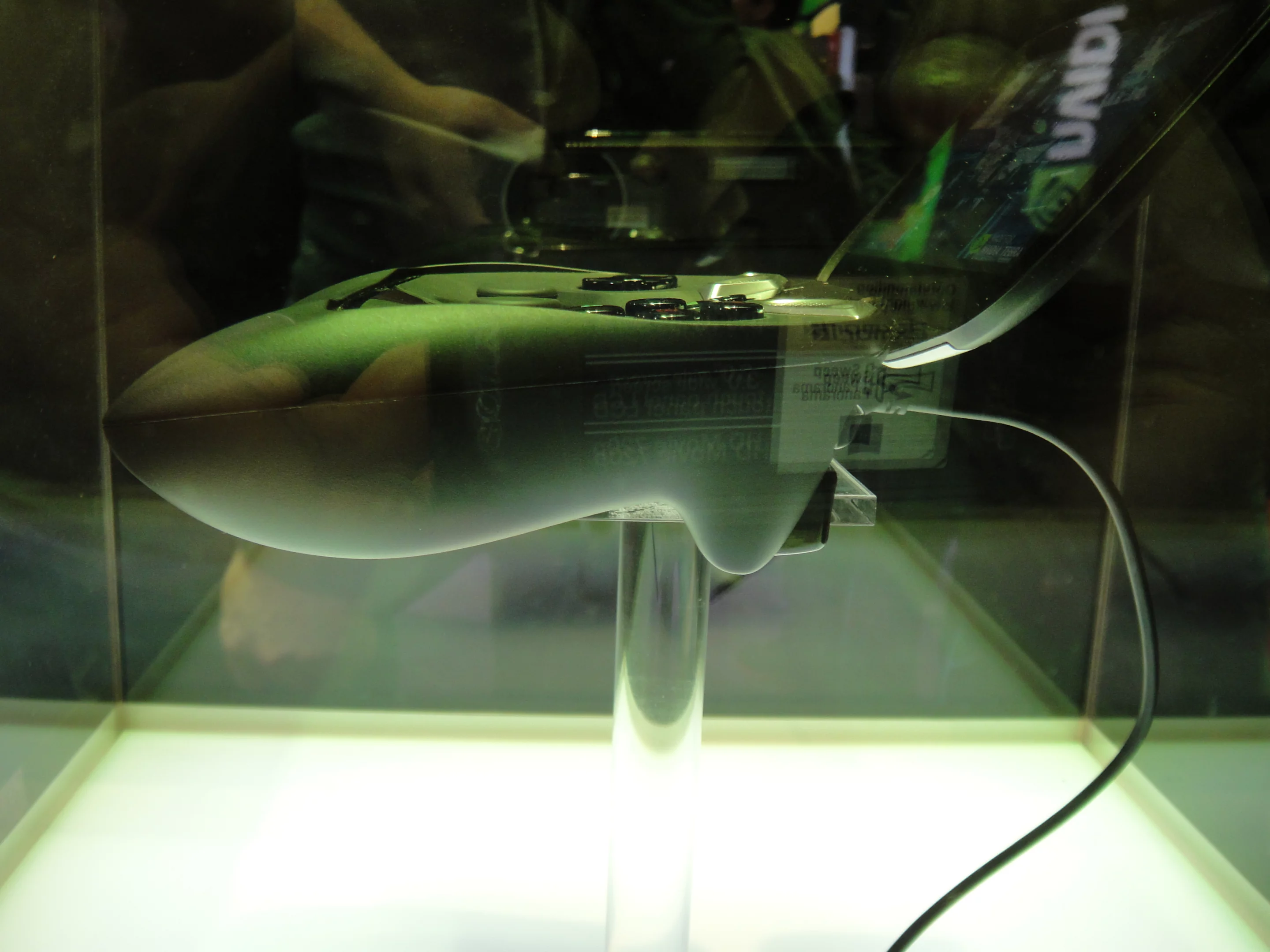A side view of NVIDIA's Project shield