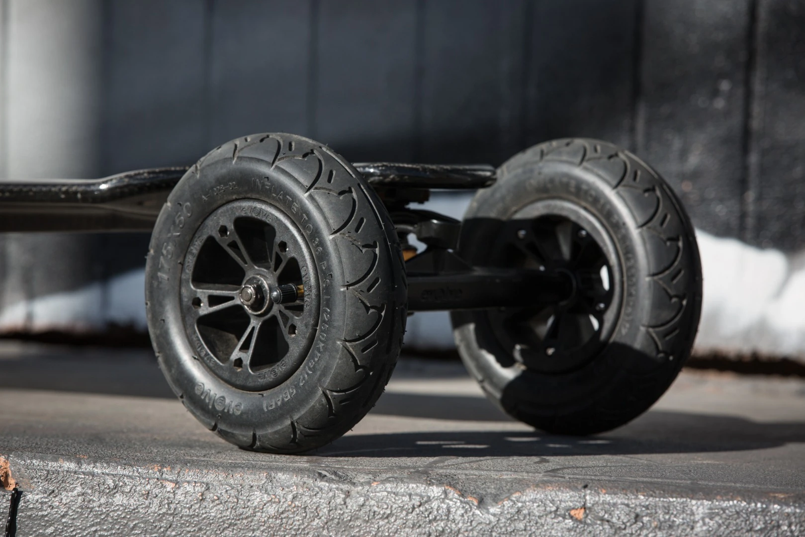 We spent almost all of our time with the GT setup on all-terrain wheels and we simply could not get enough of it.