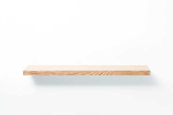 Clopen - the floating shelf as it looks bare hanging on the wall