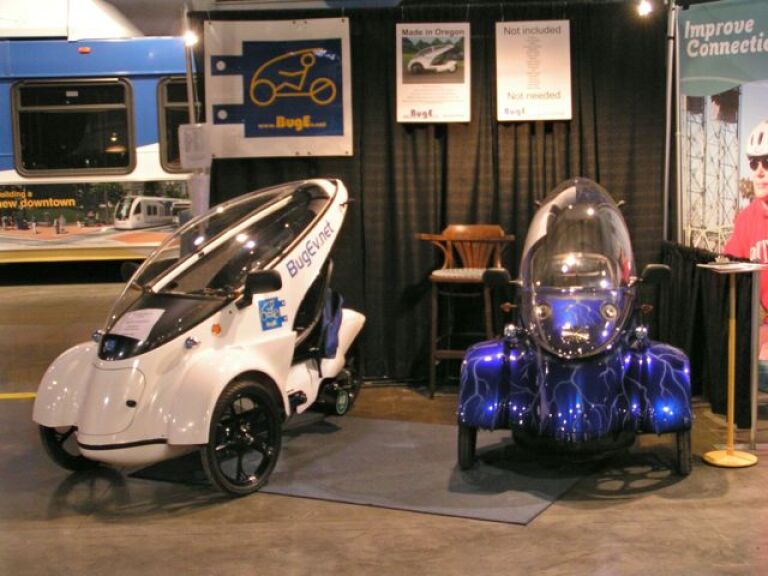 BugE the DIY threewheel electric vehicle