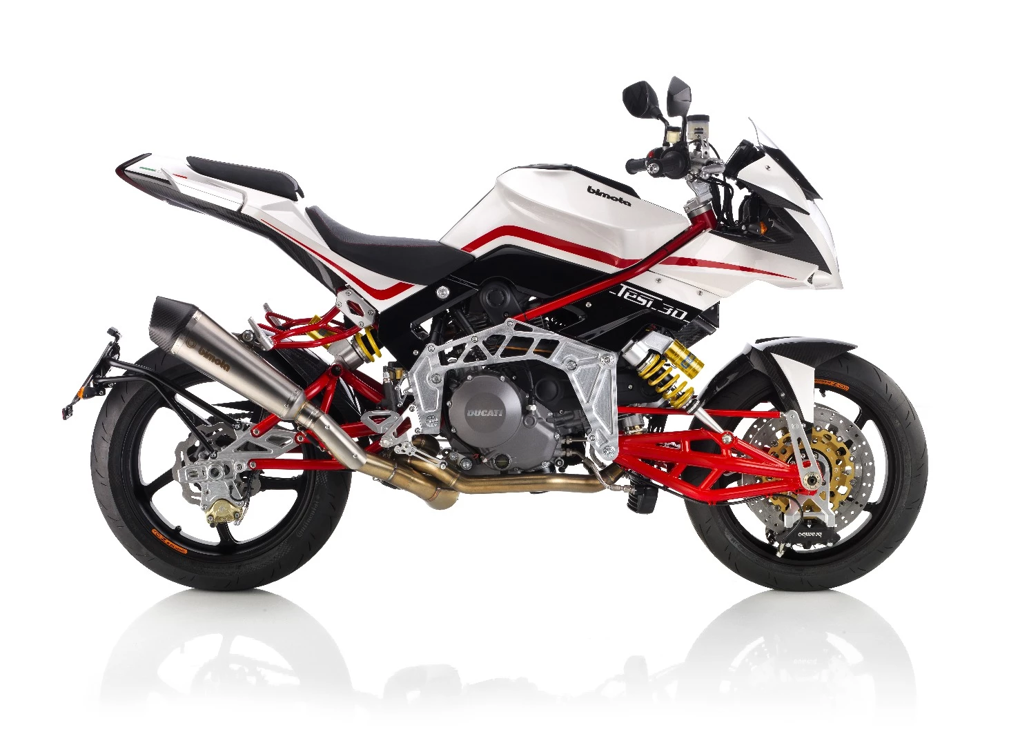 Bimota TESI 3D: hub-steered exotic goodness with a slightly underpowered motor