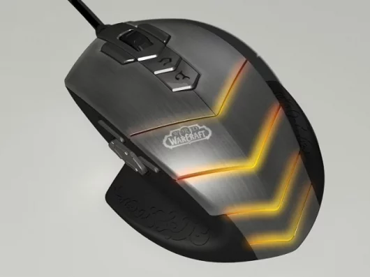 The SteelSeries World of Warcraft MMO Gaming Mouse