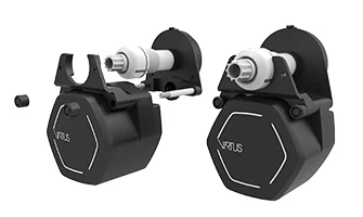 The Virtus is designed to slide off a bike in a few minutes' time