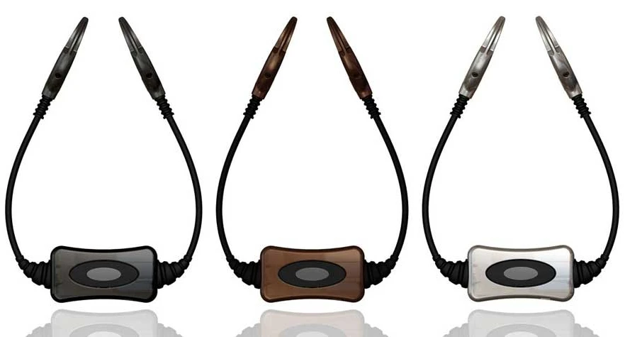 The three main color options of the Sound Band