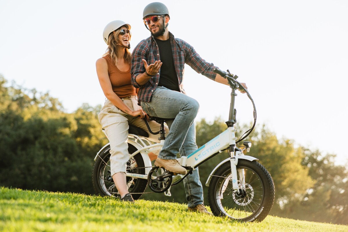 The XP 3.0 utility ebike has been designed to haul cargo or a passenger out back