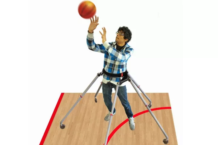 A rendering of the proposed production version of the Sports Walker