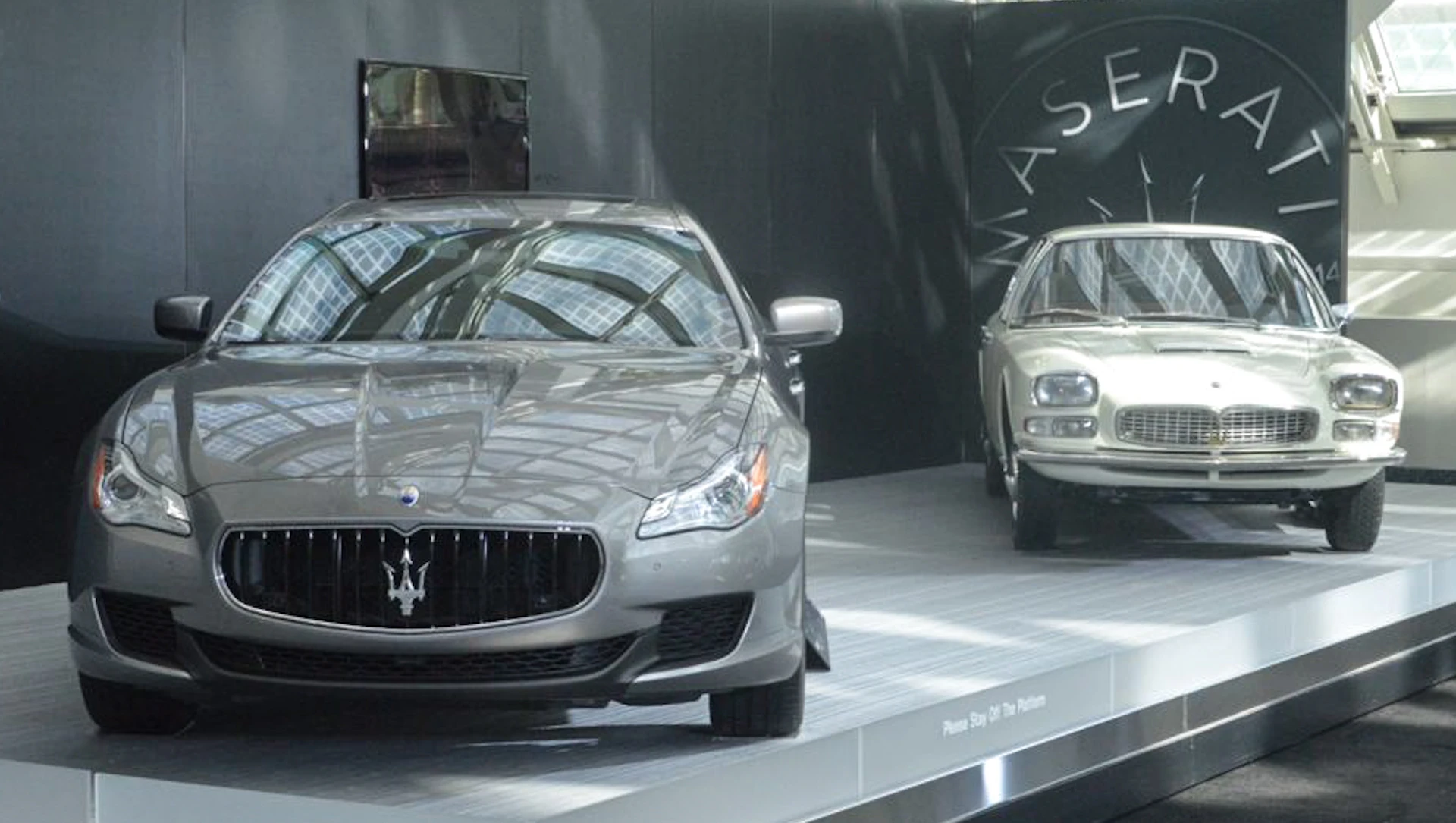 Maserati Quattroporte S Q4 and 1963 Quattroporte (Photo: C.C. Weiss/Gizmag.com)